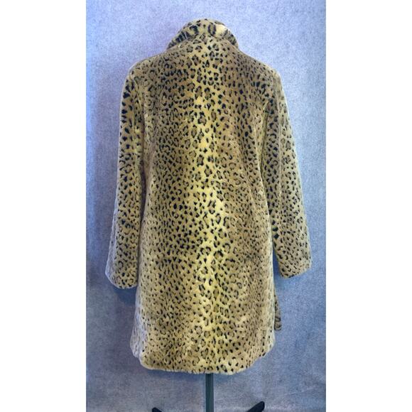 Vintage Worthington Leopard Faux Fur Peacoat, Women’s Size S, Mint Condition Y2K - Picture 5 of 13
